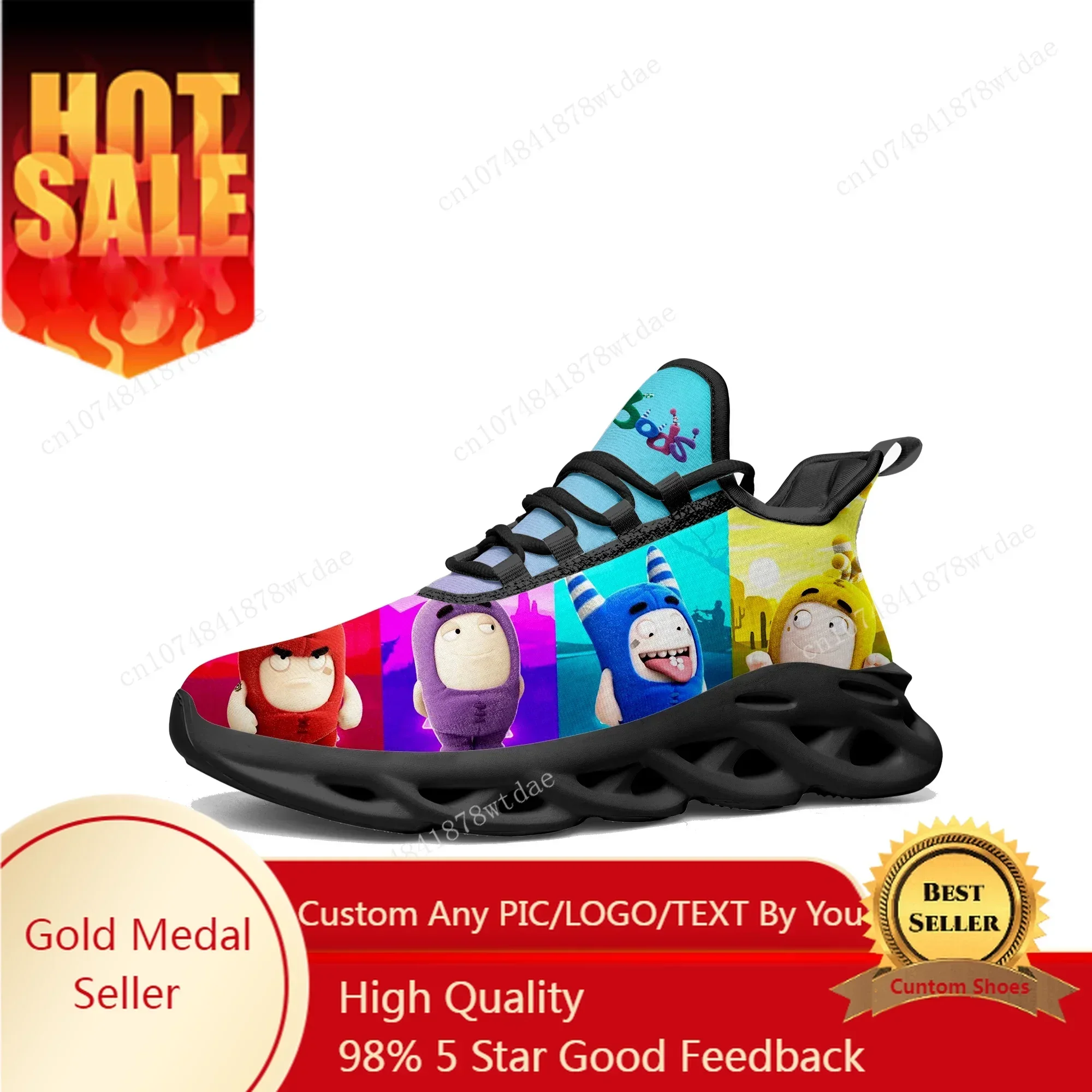 Men Shoes Singapore - Tênis Esportivos Oddbods Flats para Homens