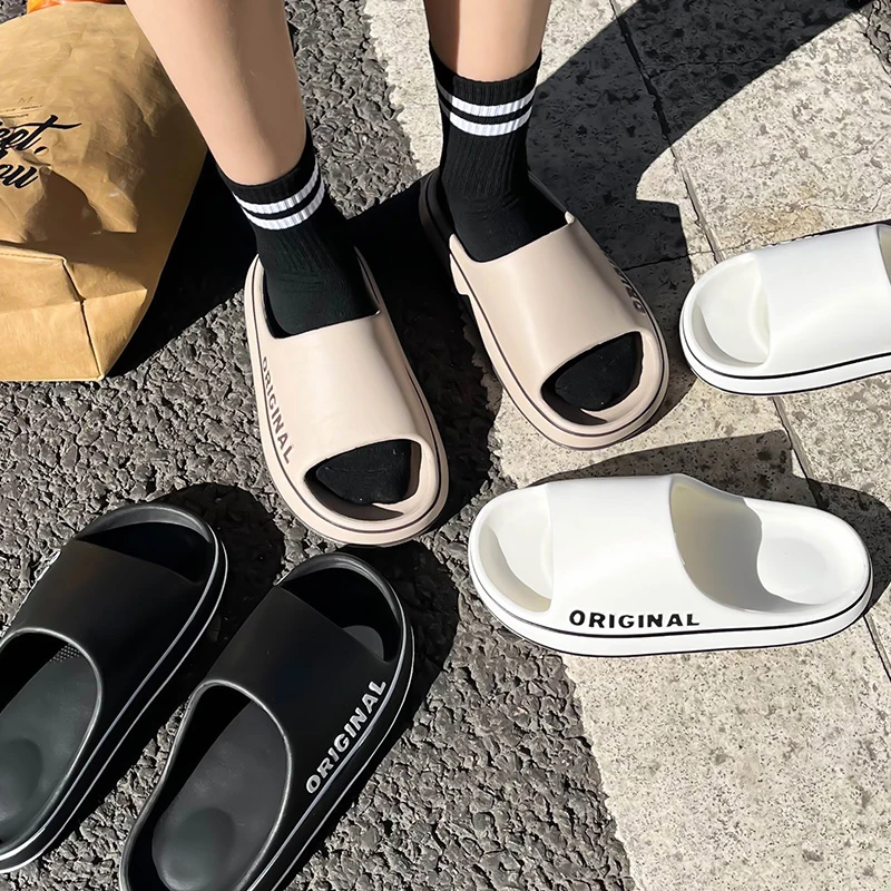Men'S Shoes Non Slip - Chinelos de Verão para Casal, Cor