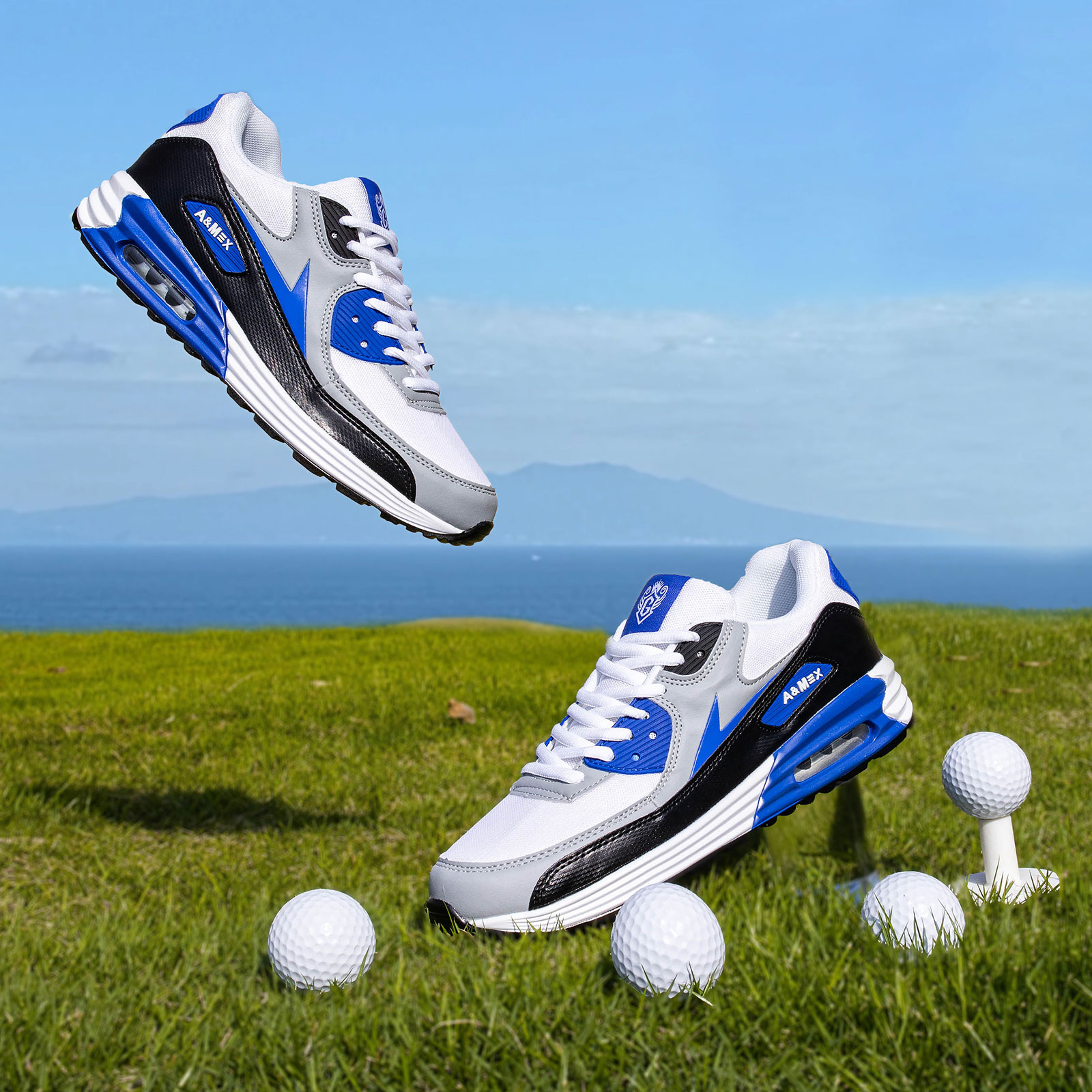 Men Shoes Dior - Tênis Masculinos para Corrida Respirável com