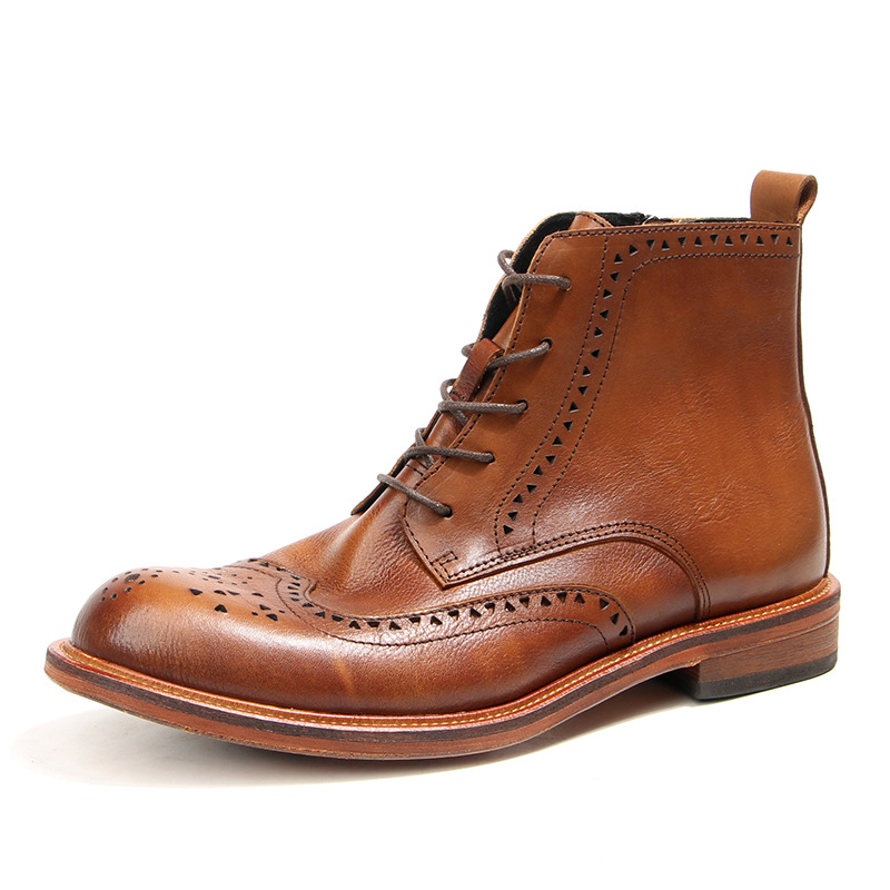 Chelsea Boots Suede - Vintage masculino tornozelo chelsea botas de