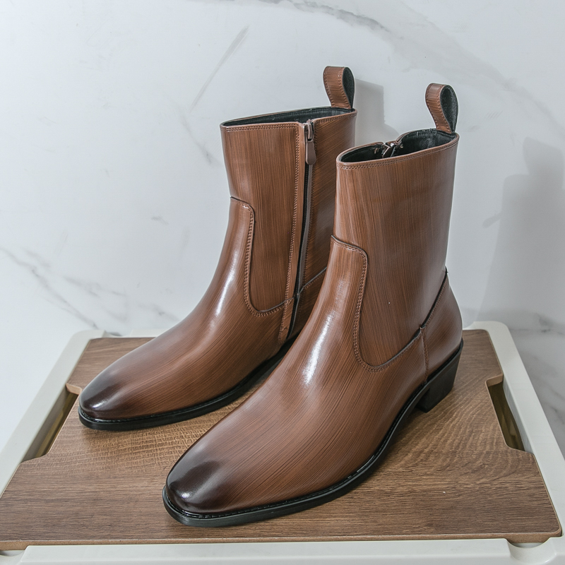 Clássico confortável botas de  - Chelsea Boots Suede avaliação e preço
