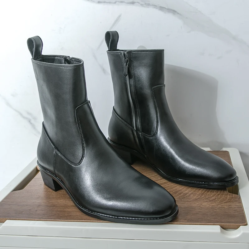Clássico confortável botas de  - Chelsea Boots Suede avaliação e preço