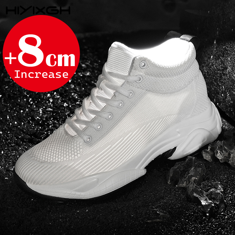 Tênis Casuais Unissex com Aume - Men'S Shoes To Increase Height avaliação e preço