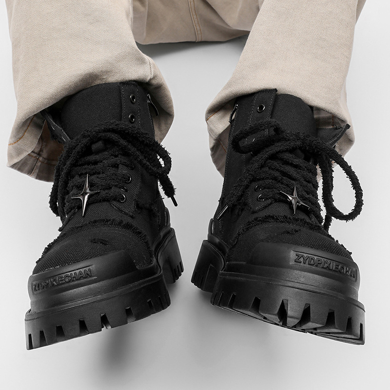 Botas de Plataforma Masculinas - Men Shoes Everyday avaliação e preço