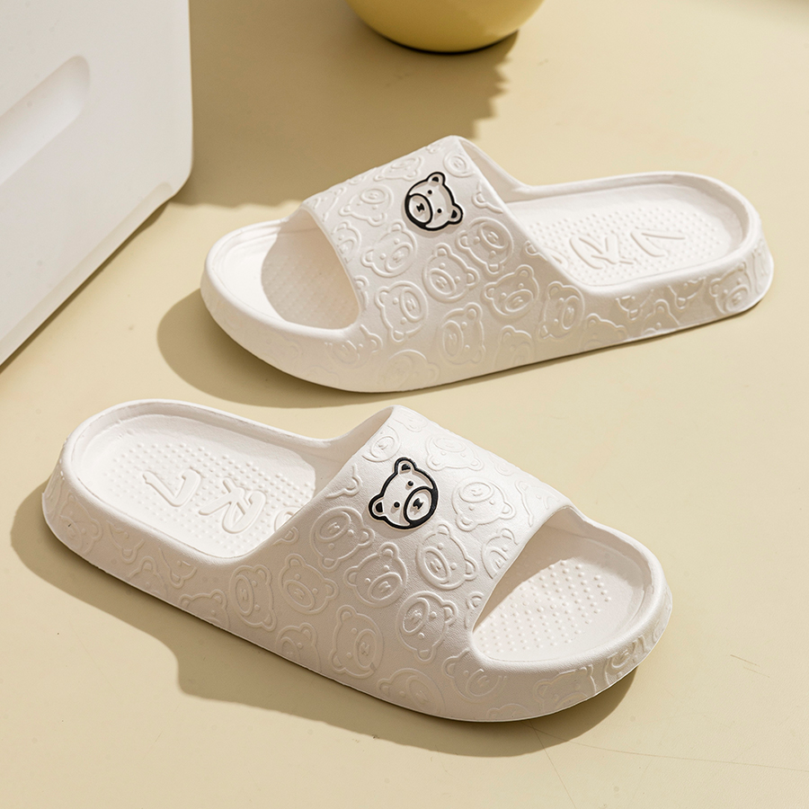 Chinelo Feminino de Urso Fofo  - Men'S Shoes Non Slip avaliação e preço