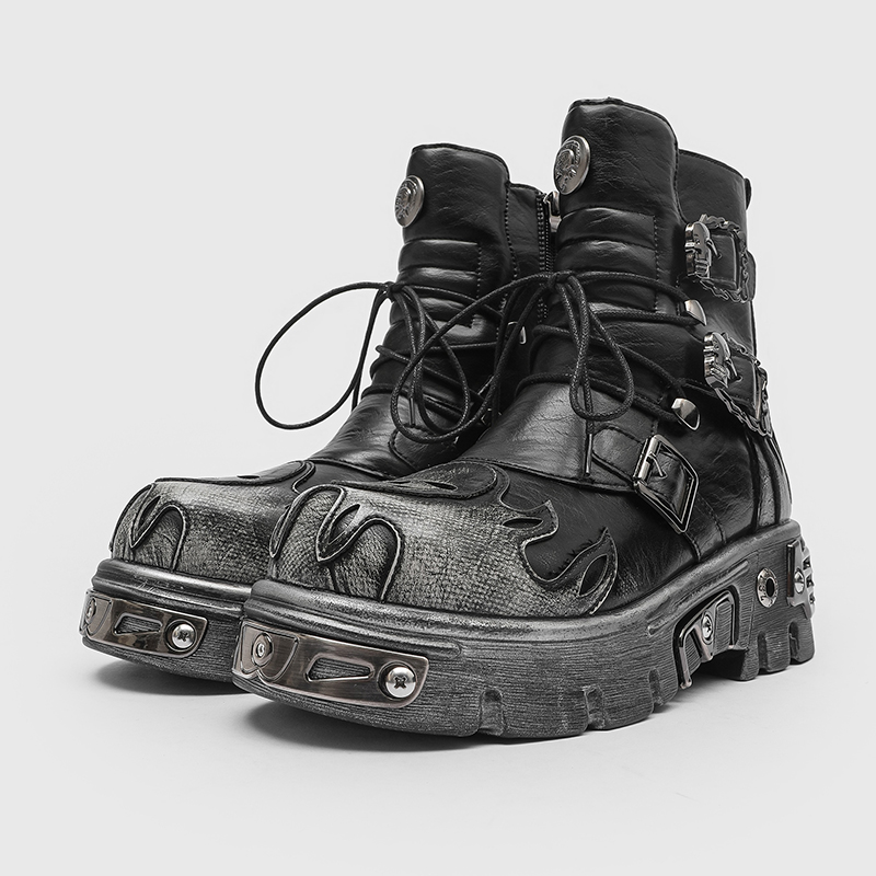 Botas de Motocicleta Masculina - Men'S Shoes To Increase Height avaliação e preço