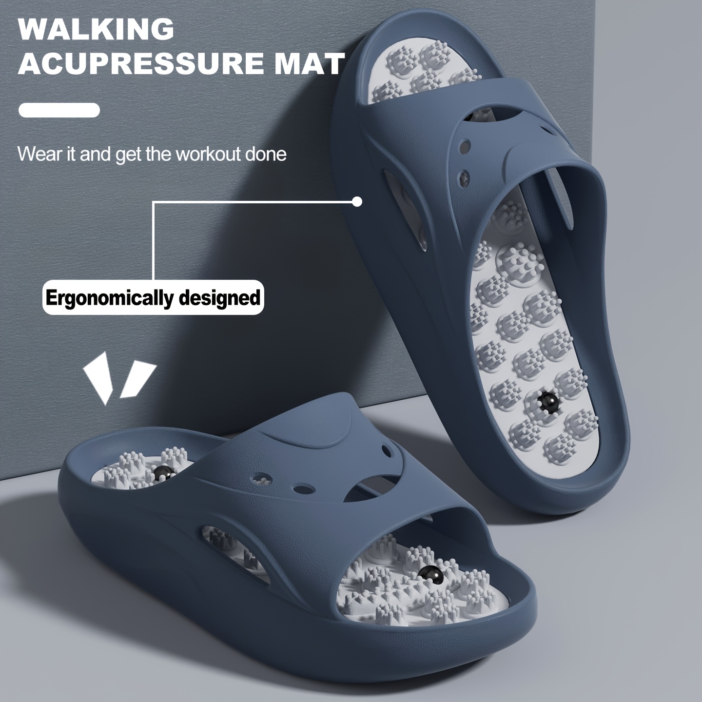 Chinelos de Massagem EVA para  - Men'S Shoes Non Slip avaliação e preço