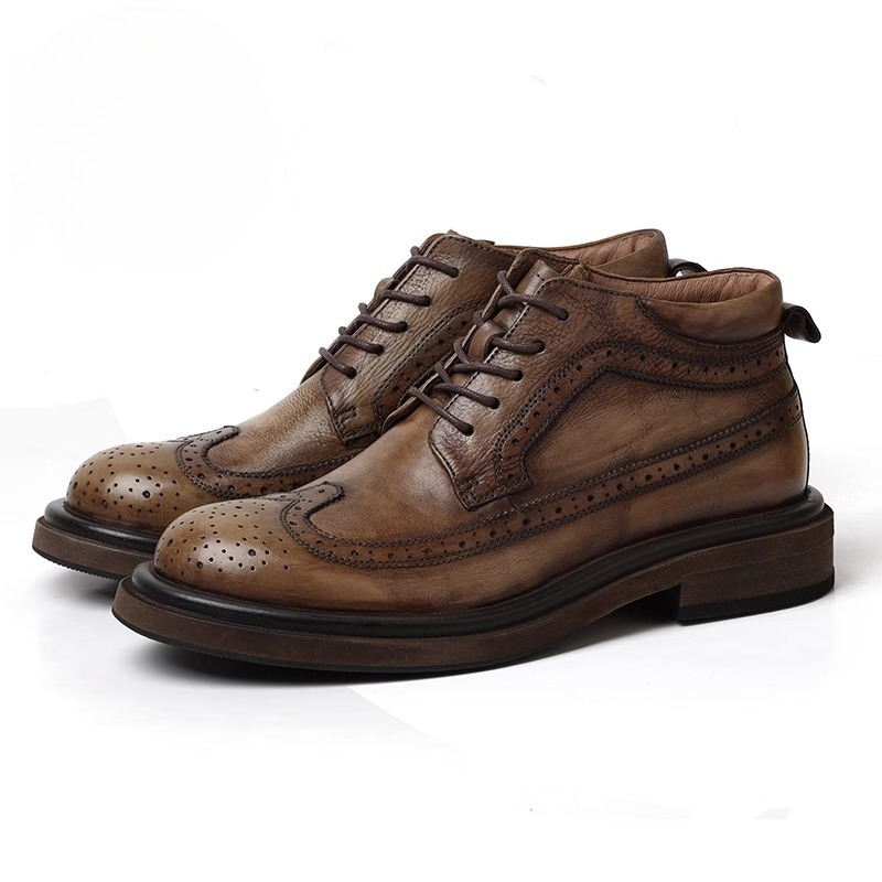Britânico brogue esculpido alt - Men'S Shoes Brogues avaliação e preço