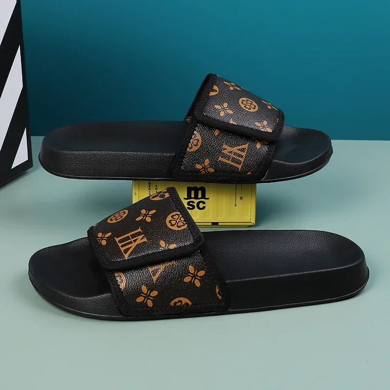 Sandálias de couro genuíno par - Men'S Shoes For Sale avaliação e preço