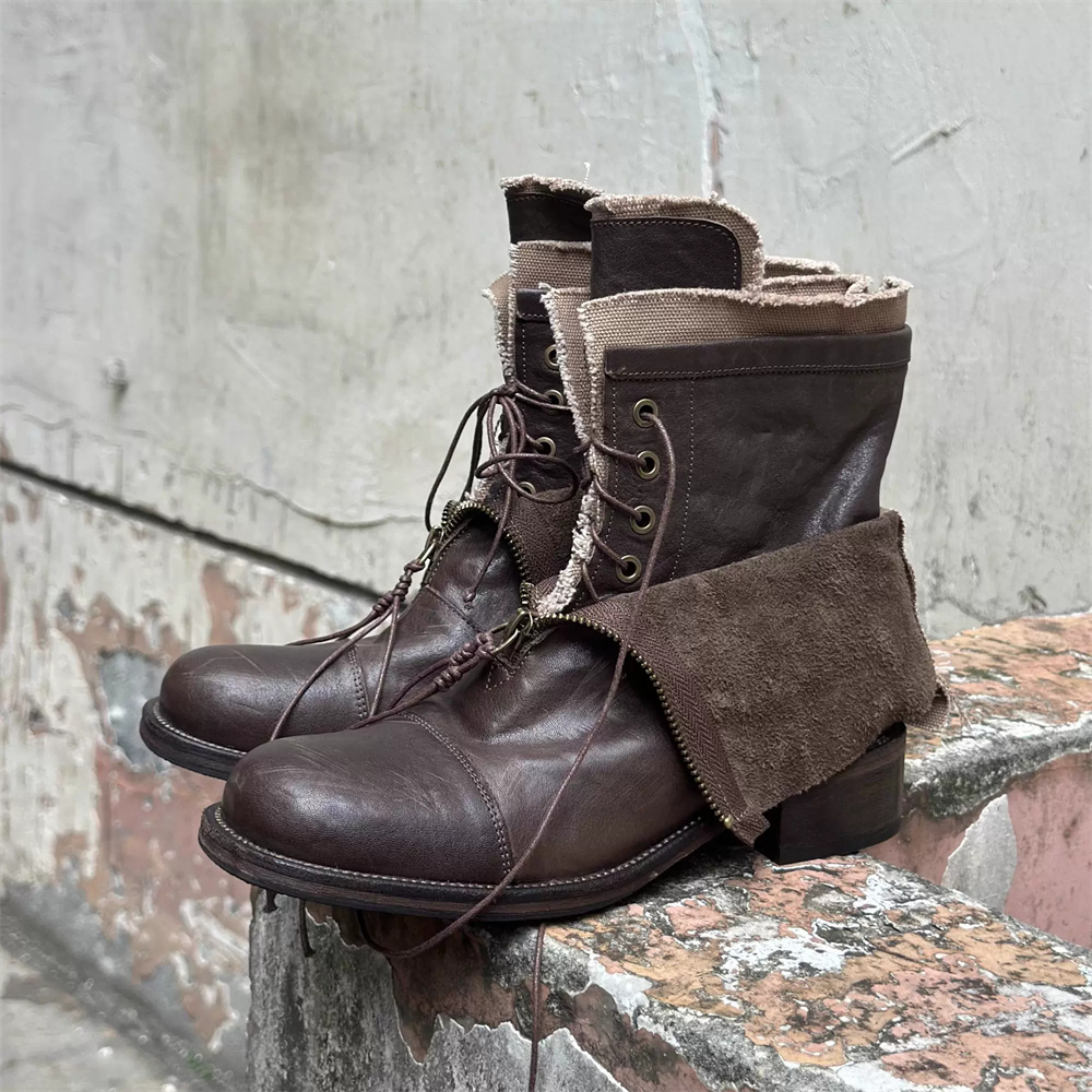 Botas Masculinas de Cano Alto  - Men'S Shoes To Increase Height avaliação e preço
