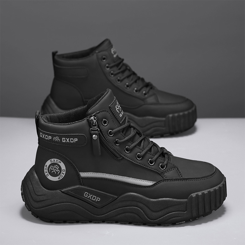 Tênis Masculinos de Cano Alto  - Men'S Shoes To Increase Height avaliação e preço