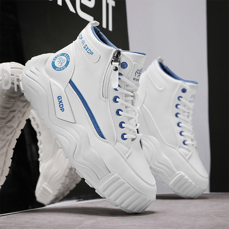 Tênis Masculinos de Cano Alto  - Men'S Shoes To Increase Height avaliação e preço