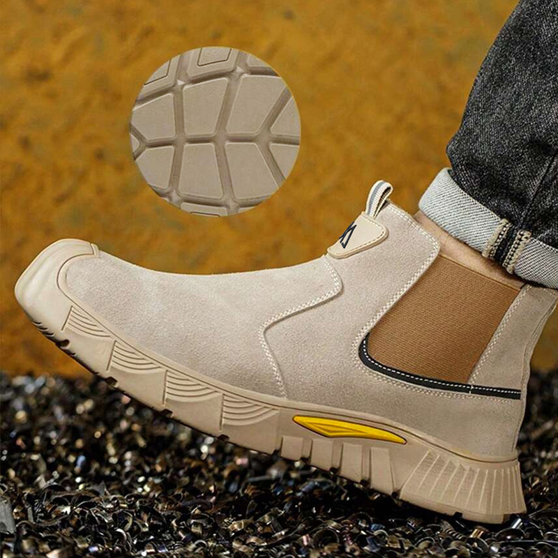 Calçados de Trabalho com Bique - Men Shoes Marks avaliação e preço