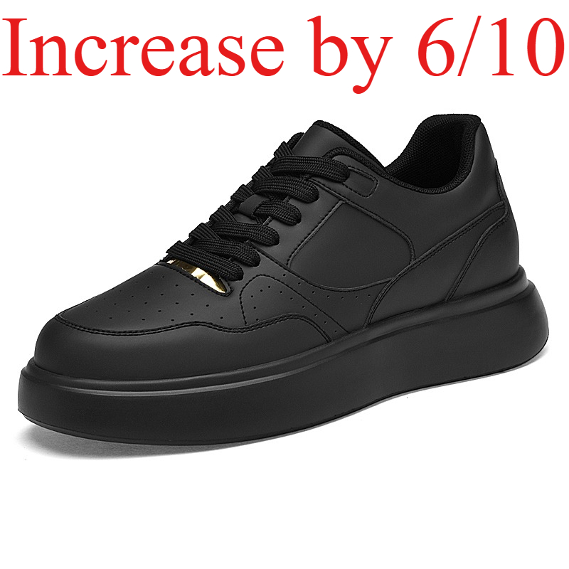 Tênis Masculinos de Couro Sint - Men'S Shoes To Increase Height avaliação e preço