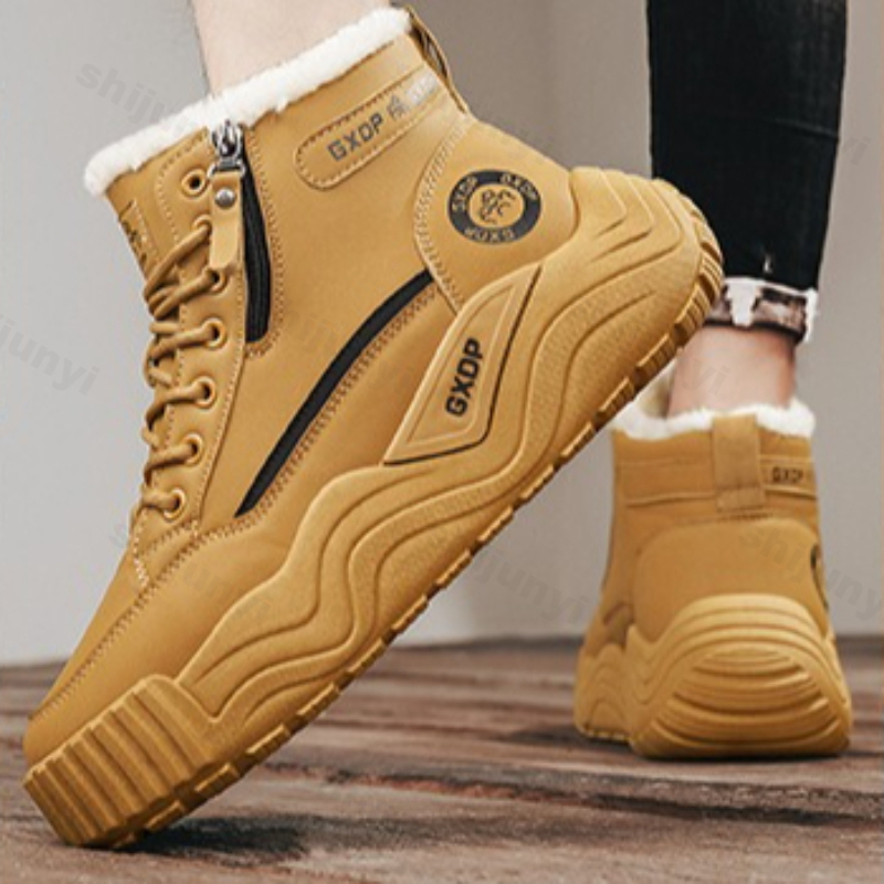 Botas de neve masculinas de ta - Men'S Shoes To Increase Height avaliação e preço