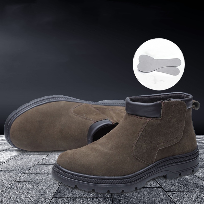 Botas de segurança casuais mas - Chelsea Boots Suede avaliação e preço