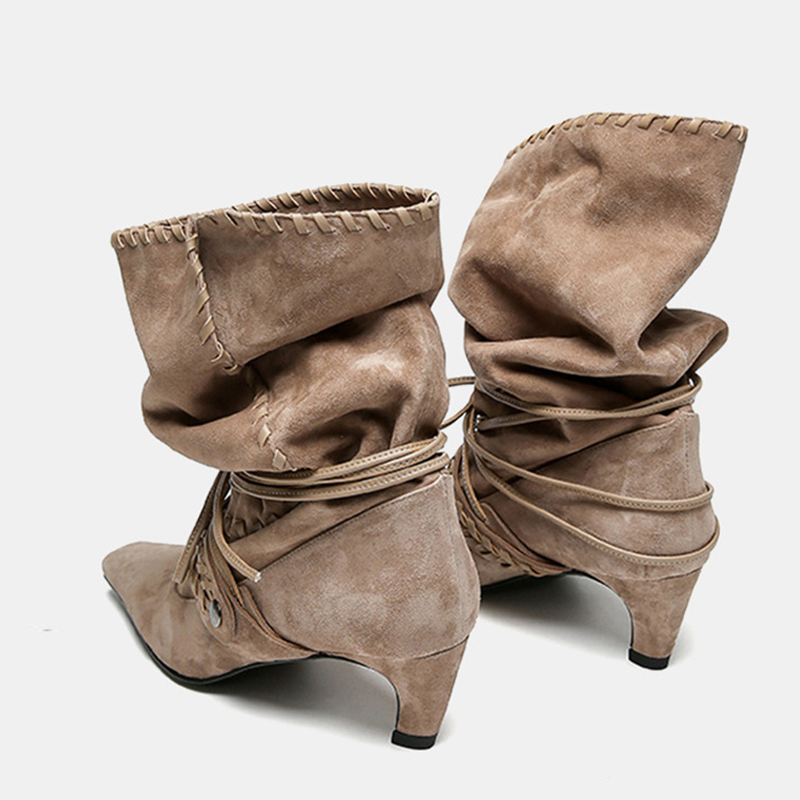 Liyke outono inverno camurça m - Chelsea Boots Suede avaliação e preço