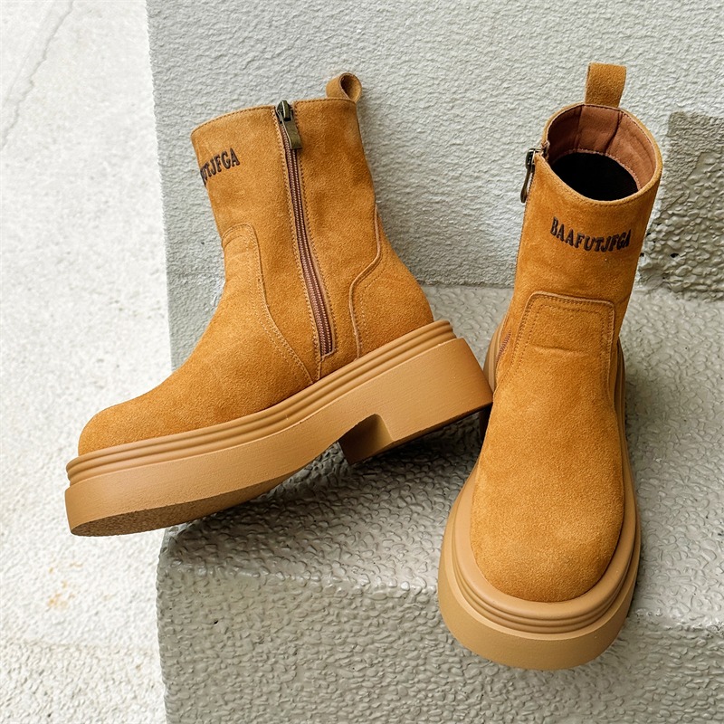 Botas Curtas de Inverno Estilo - Men'S Shoes To Increase Height avaliação e preço
