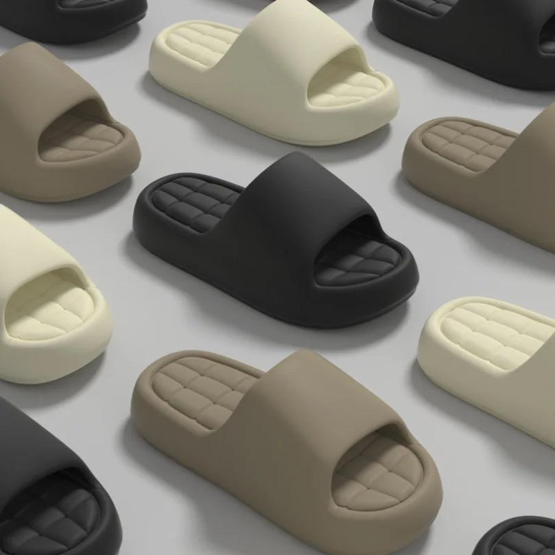 Chinelo Nuvem Feminino Xadrez  - Men'S Shoes Non Slip avaliação e preço