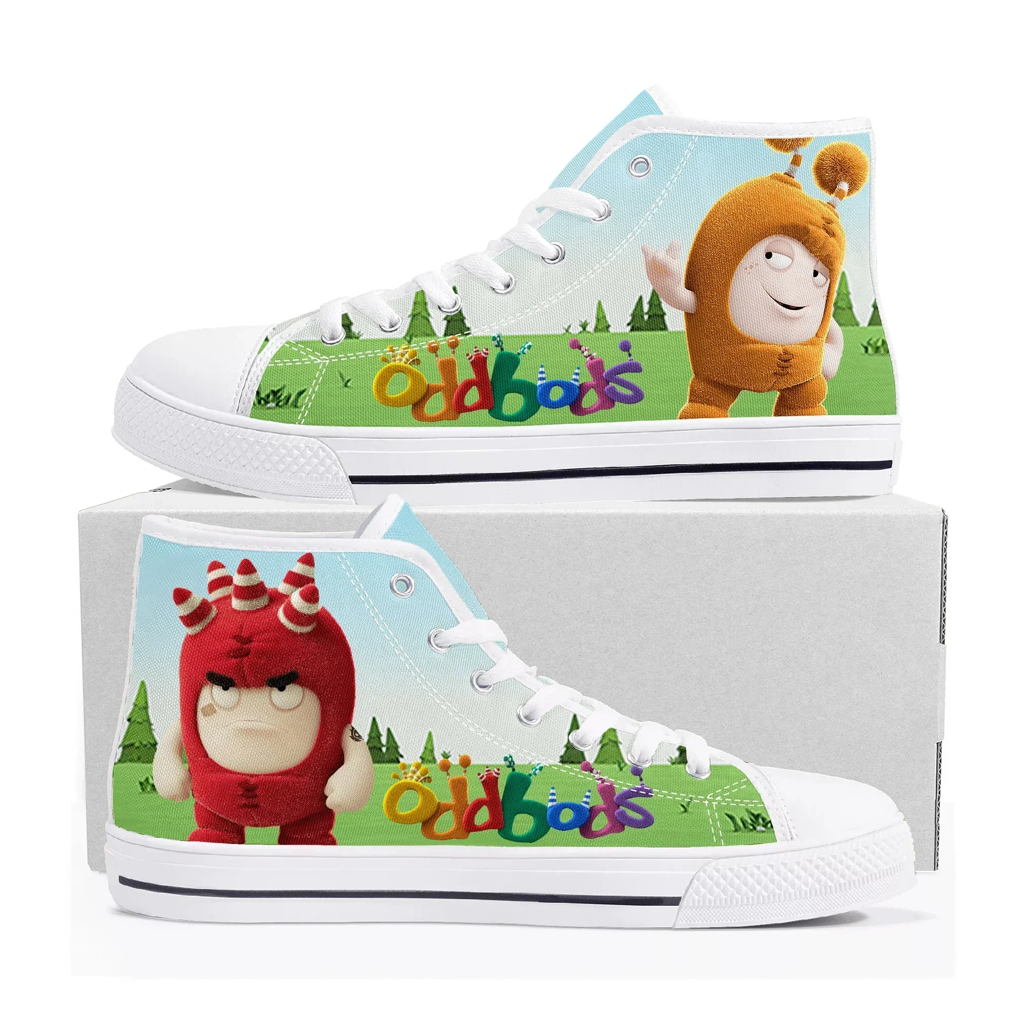 Tênis Cano Alto Oddbods Mascul - Men Shoes Singapore avaliação e preço